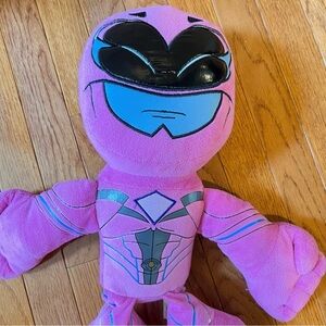 Power Rangers Pink‎ Ranger Plush Movie Collectables Stuffed Kids Toy Soft EUC